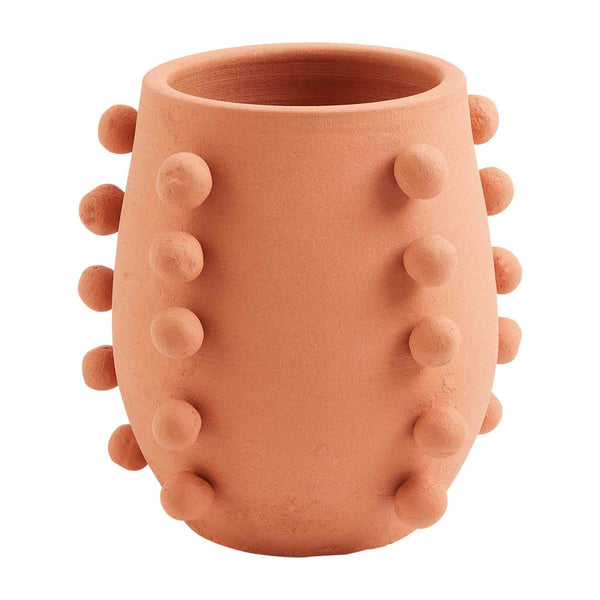 Terracotta Bead Vases
