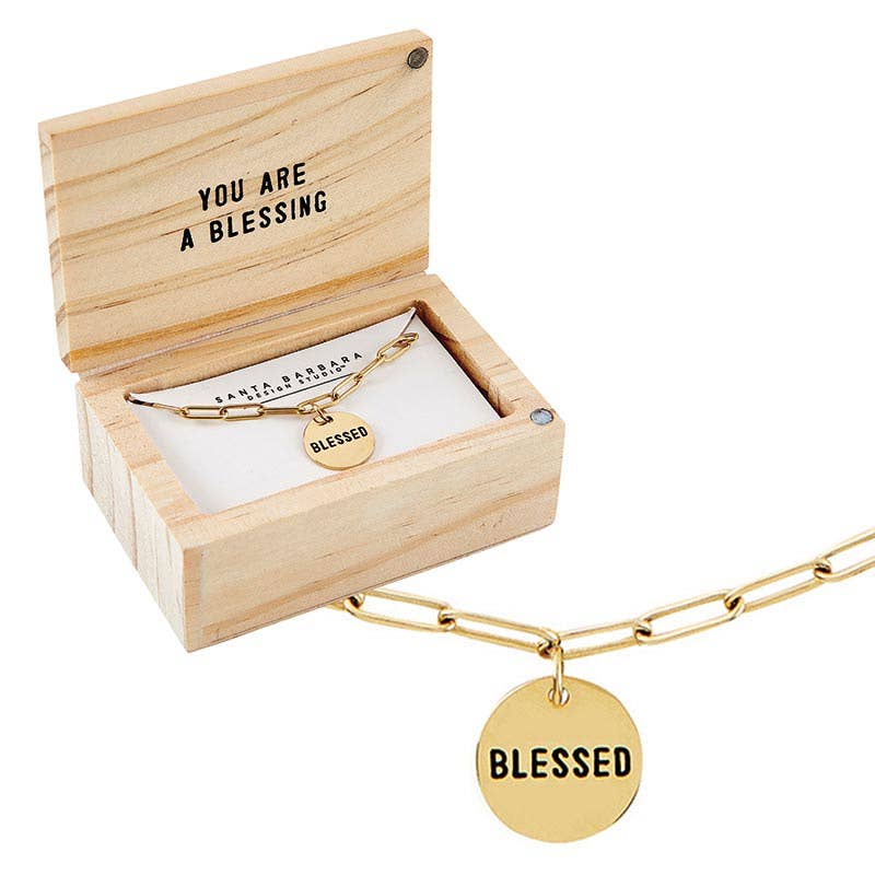 Link Necklace || Blessed