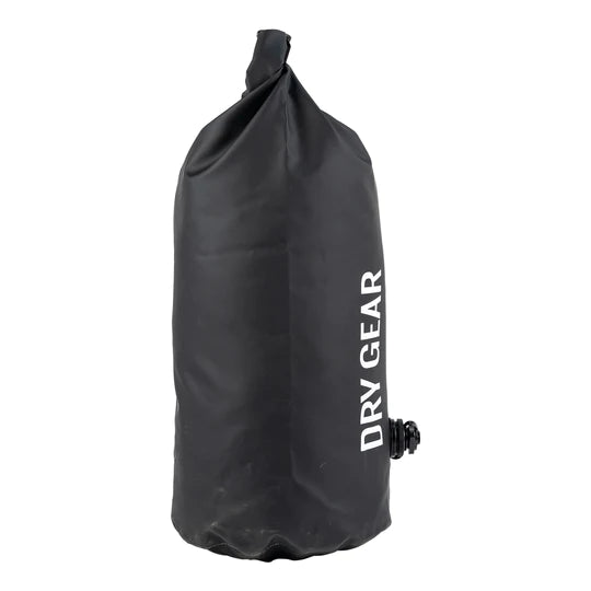 Dry Gear Waterproof Outdoor Travel Bag - 20L Day Pak || Black