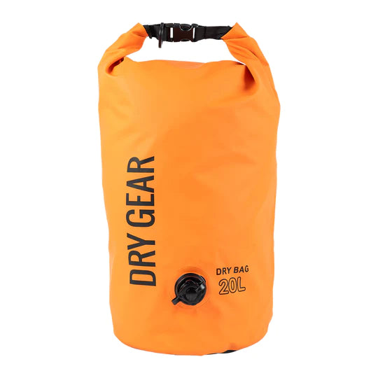 Dry Gear Waterproof Outdoor Travel Bag - 20L Day Pak || Orange