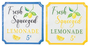 Fresh Squeezed Lemonade Sign