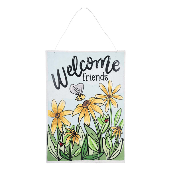 Live Life / Welcome Friends Reversible Burlee