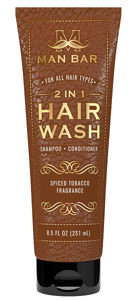 MAN BAR 2 in 1 HAIR WASH || SPICED TOBACCO