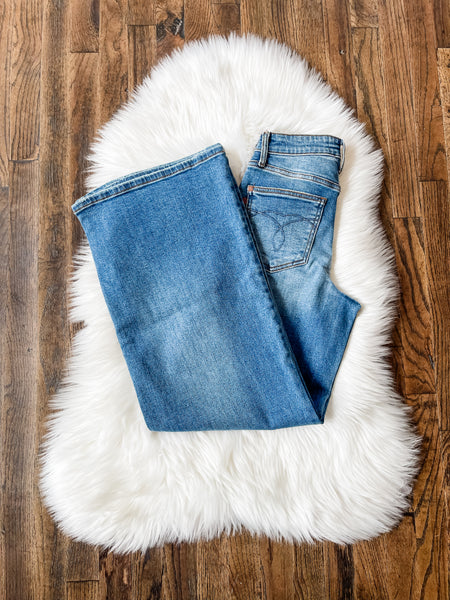 Judy Blue || Janet High Waist Retro Wide Jeans