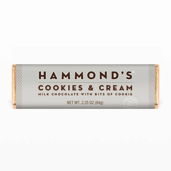 Candy Bar - Milk Chocolate - Cookies & Cream - 2.25 oz