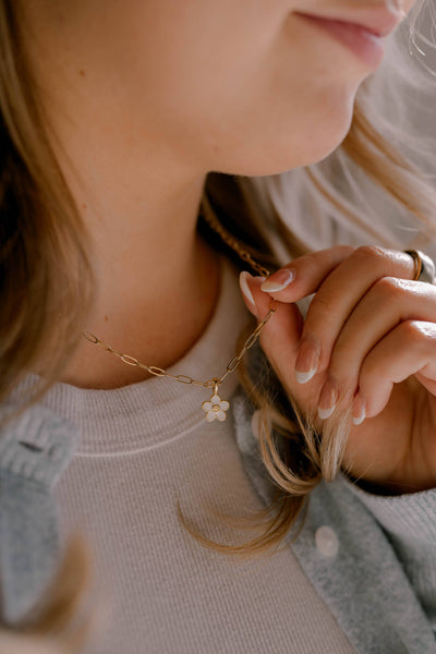 Dear Heart || Consider the Wildflowers Necklace
