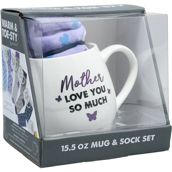 Mother 15.5 oz Mug and Sock Set