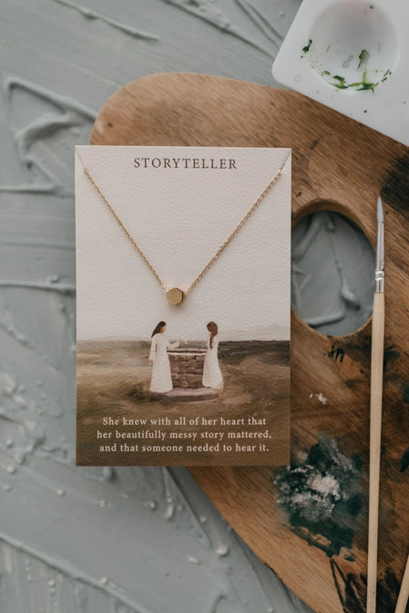 Dear Heart || Story Teller Necklace Romans 10:14