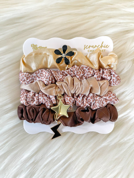Scrunchie Charm Set || Born Wild
