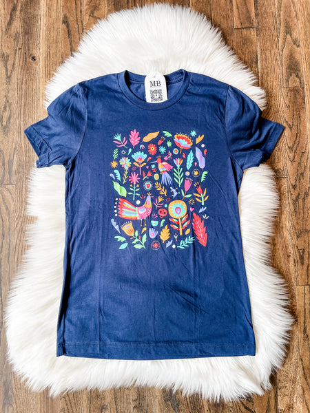 Fiesta Flowers Tee