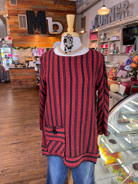 Amelia Textured Tunic || Spice