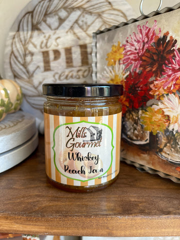 Mills Gourmet || Whiskey Peach Jam