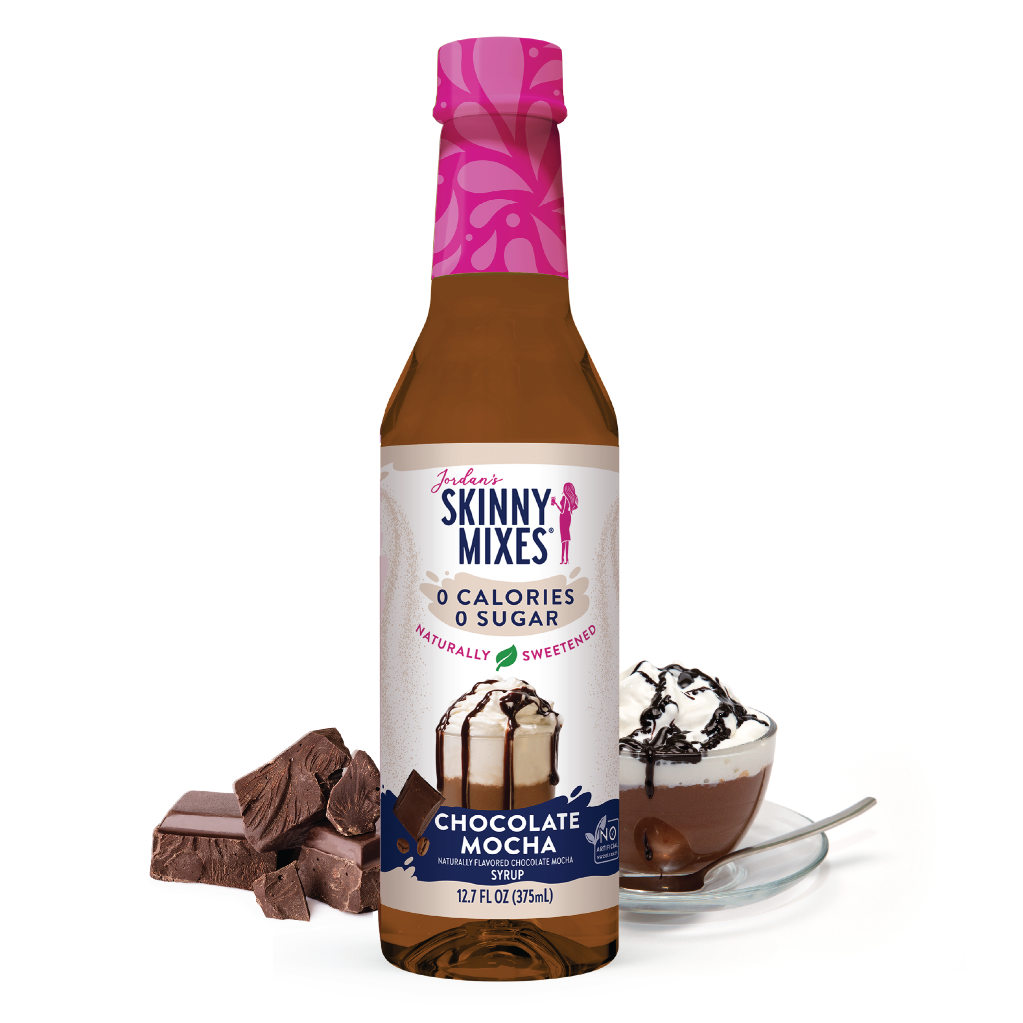 Skinny Mixes || Naturally Sweetened Chocolate Mocha Syrup - 375ml