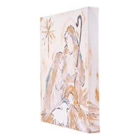 Nativity Canvas in Neutral Colors