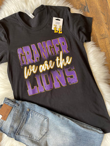 We Are The School Mascot Spirit Tee || Granger Lions