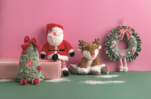 Light Up Christmas Plush Pals