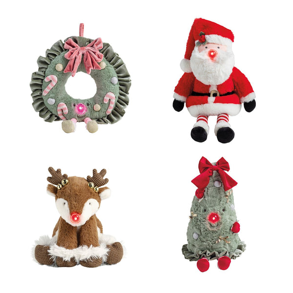 Light Up Christmas Plush Pals