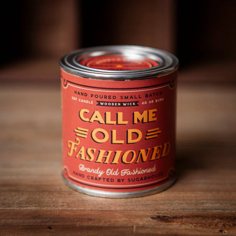 Call Me Old Fashioned Soy Candle with Wooden Wick