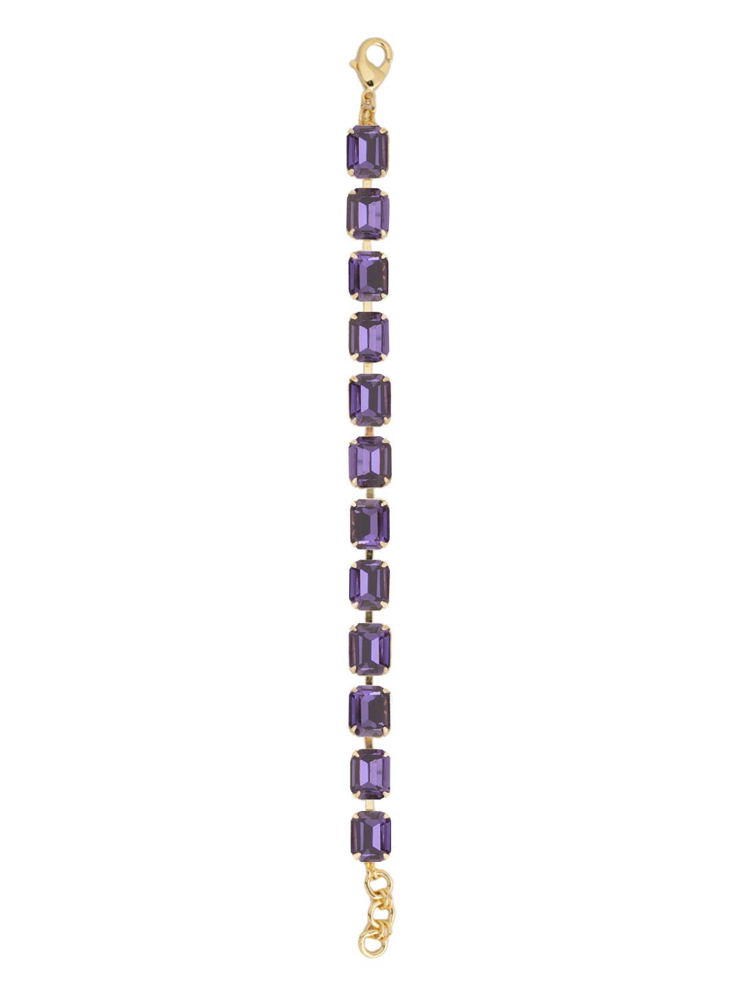 Sorrelli || Octavia Repeating Tennis Bracelet - Purple