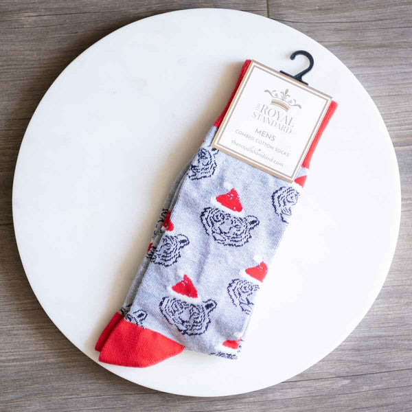 Santa Tiger Socks