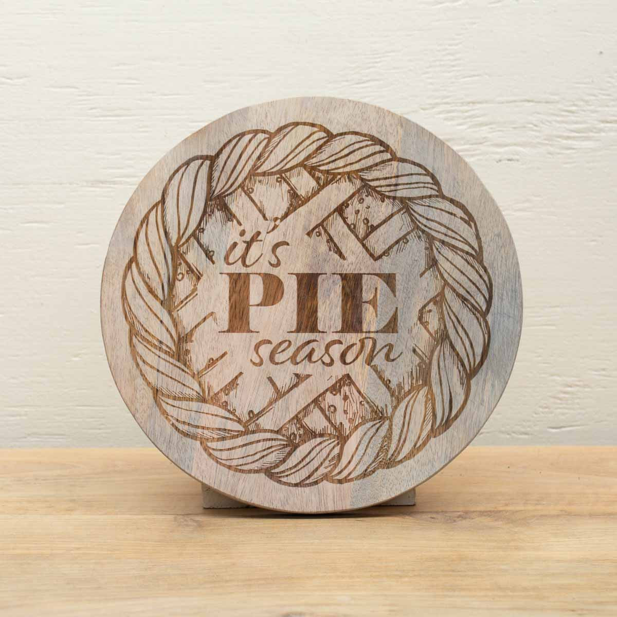 It's Pie Season Serving Board