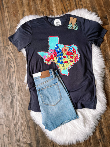 Callie Ann's Bluebonnet Texas Tee