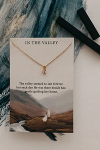 Dear Heart || In the Valley Necklace Psalm 23:4