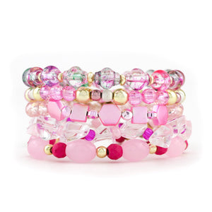 PINK BERRY BRACELET STACK