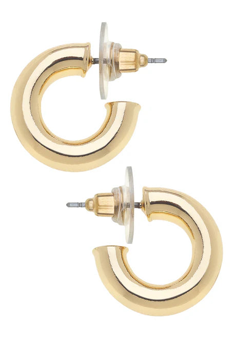 Coraline Hoop Earrings  || Gold