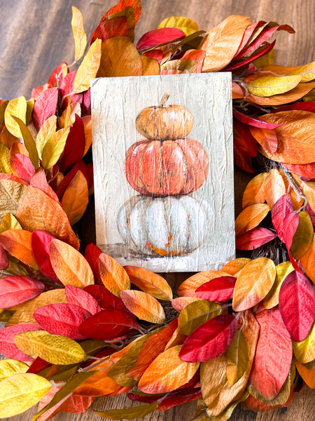 Pumpkin Trio Hanging