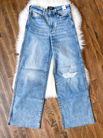 Judy Blue || Sadie Wide Leg with Destroy