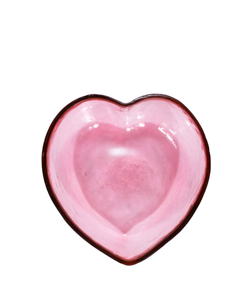 Amelia Heart Dish   Pink