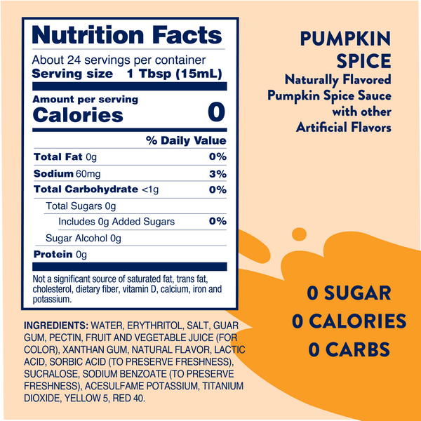 Skinny Syrup || Sugar Free Pumpkin Spice Sauce