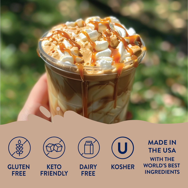 Skinny Syrup || Sugar Free Salted Caramel Syrup