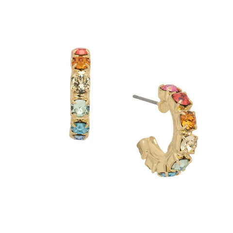 Sorrelli || Marnie Hoop Earrings in Prism