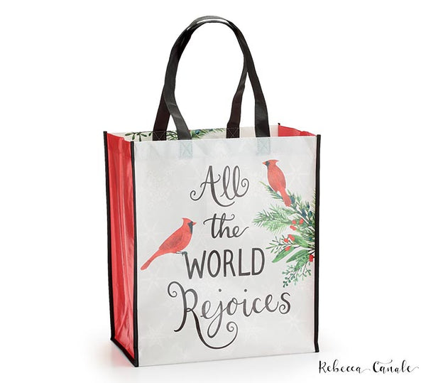 Cardinal Chorus Peace Rejoice Tote