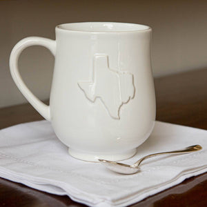 Texas Embossed Coffee Mug