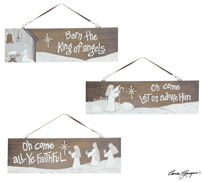 RELIGIOUS CHRISTMAS WALL HANGING