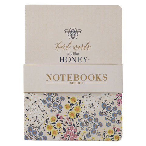 Kind Words Are Like Honey Large Notebook Set - Prov. 16:24