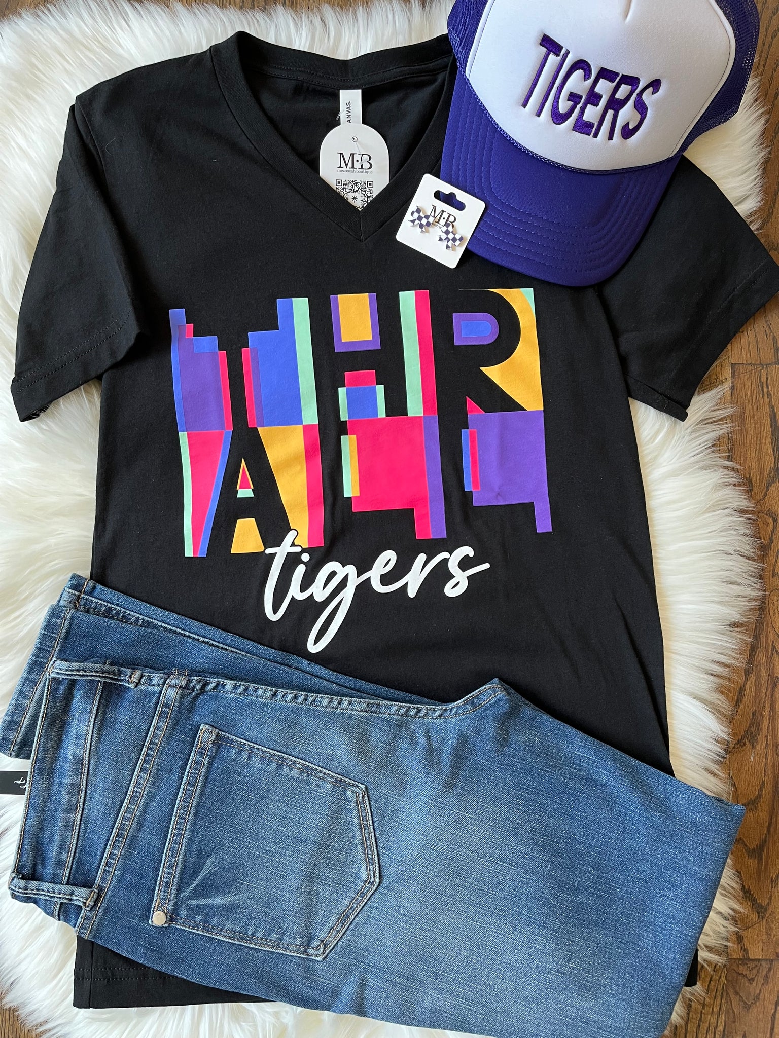 Neon Spirit Tee || Thrall Tigers