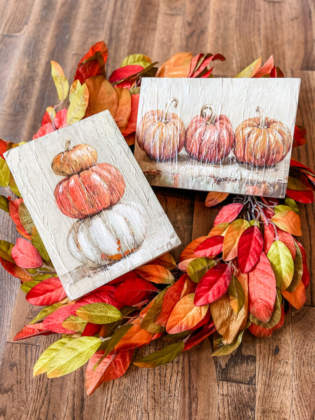 Pumpkin Trio Hanging