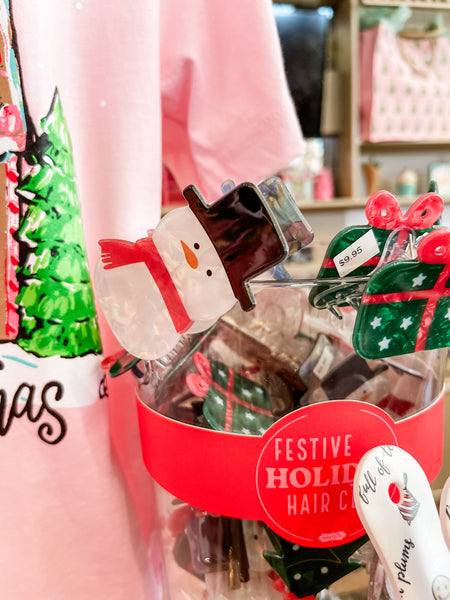 Holiday Claw Clips