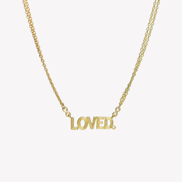 Rizen || Loved. Necklace - Gold