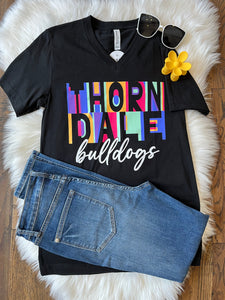 Neon Spirit Tee || Thorndale Bulldogs