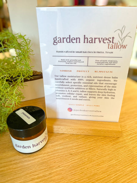 Garden Harvest Tallow || Unscented