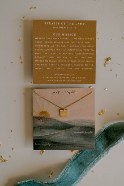 Dear Heart || Salt + Light | Parable Necklace