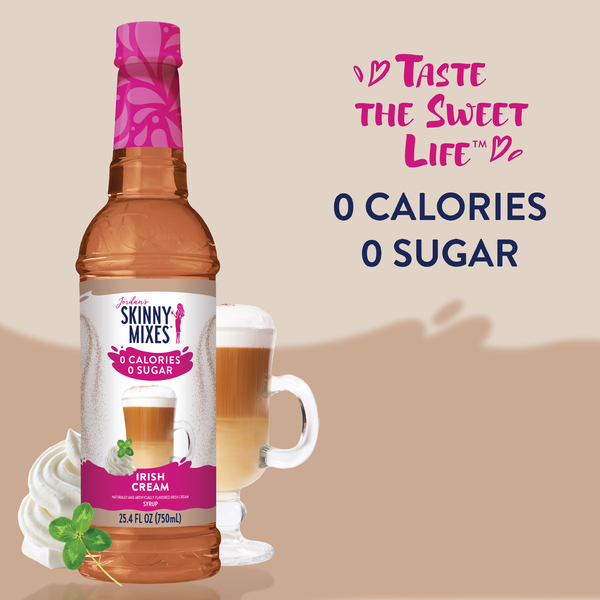 Skinny Syrups || Sugar Free Irish Cream Syrup