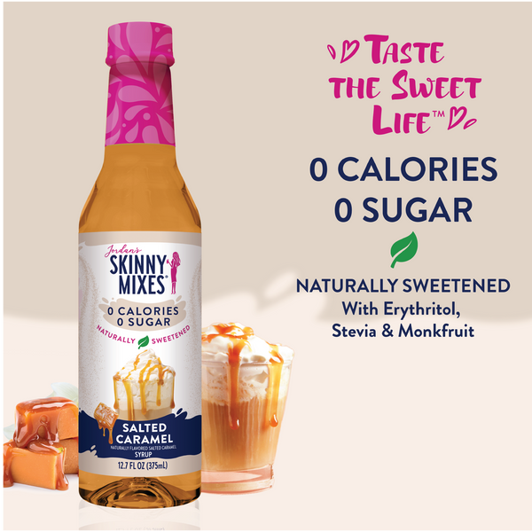 Naturally Sweetened Salted Caramel Syrup - 375ml