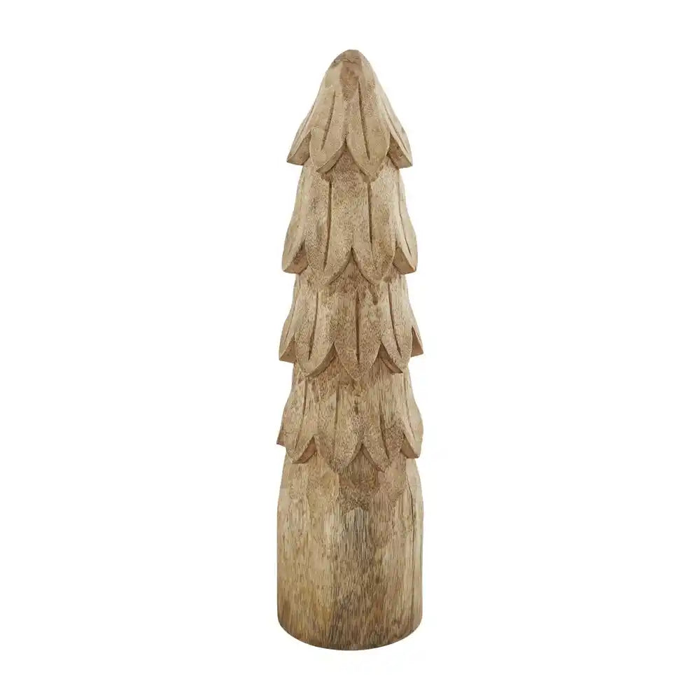 CARVED WOOD TREE SITTER