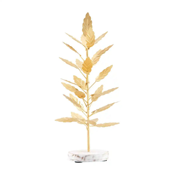 GOLD METAL LEAF TREE